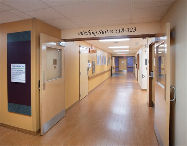 Hallway To Birthing Suites